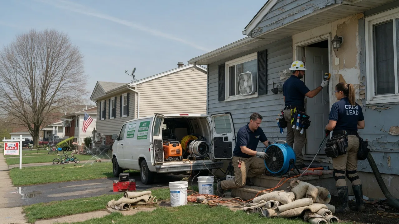 Flood Cleanup in Longton, KS near me